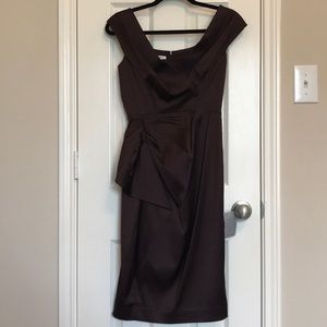 NWT Maggy London Satin Cocktail Dress